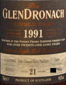 GlenDronach 1991 C# 5409