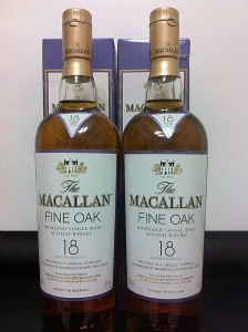 Macallan 18 years Fine Oak (圖片來自網絡，只供參展)