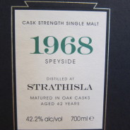 Duncan Taylor Whisky Tasting Encore – Strathisla 42 years 1968/2011