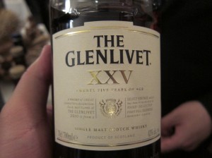 Glenlivet XXV 25 years