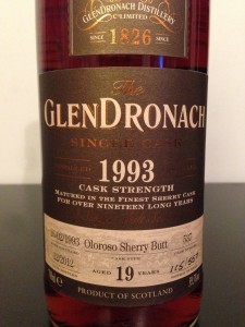 GlenDronach 1993 Cask 537