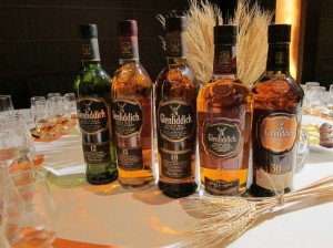 Glenfiddich 12, 15, 18, 21 & 30 years old