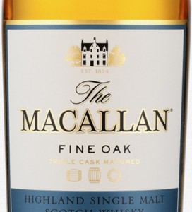 Macallan 12 years Fine Oak (photo copied from Macallan official website)